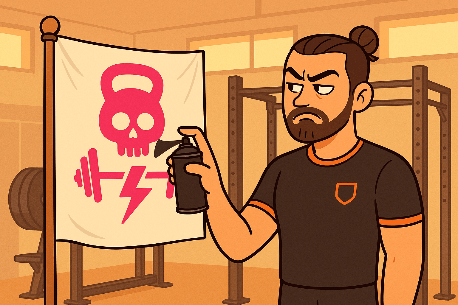 Dag 4 — The Pink Burpee Club (roze is ook gewicht)