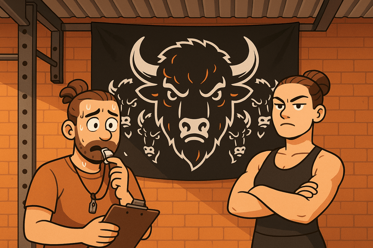 Dag 6 — Beast Mode (Eline maakt zelfs Chrisfit stil)